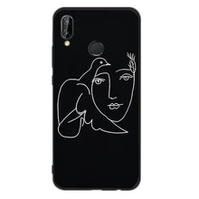 Load image into Gallery viewer, For Funda Huawei P20 Lite Case Silicon Black Cover Phone Cases For Coque Huawei Mate 10 P8 P10 P9 Lite Mini 2017 P Smart Capas
