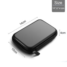 Load image into Gallery viewer, Power Bank Case Hard Case Box For Hard Drive Disk USB Cable External Storage Carrying SSD HDD Earphones USB Cable Charger Cases
