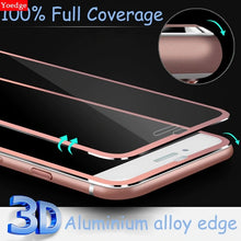 Load image into Gallery viewer, 3D Curved Edge Cover Tempered Glass For iPhone 6 6S 7Plus 11 Pro X XR XS MAX 10 7 8 Plus Phone Accessories Full Protector Film
