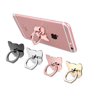 Phones Accessories Mobile Phone Case Cute Finger Ring Holder for Samsung Galaxy S8 S9 Plus S6 S7 Edge IPhone X Coque Back Cover